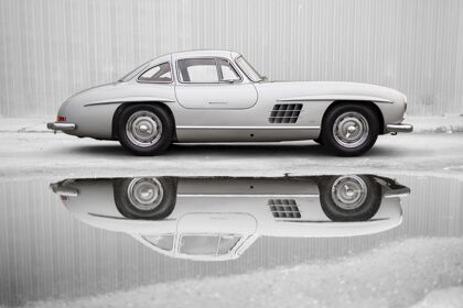 Mercedes-Benz 300 SL Alloy Gullwing, la gaviota con alas de aluminio