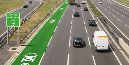 Las carreteras que cargan coches eléctricos, en pruebas
