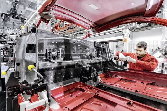 Audi R8 2015 fabricacion 2