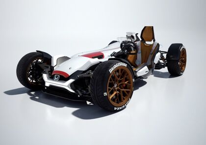 Honda Project 2&#038;4, mitad coche, mitad moto