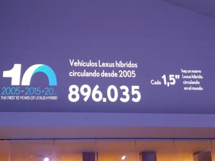 Lexus 10 aniversario hibridos