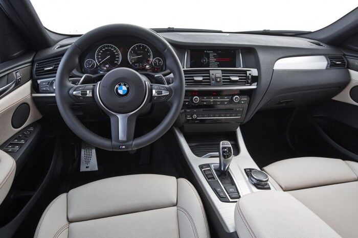 BMW X4 M40i 2016 interior 10