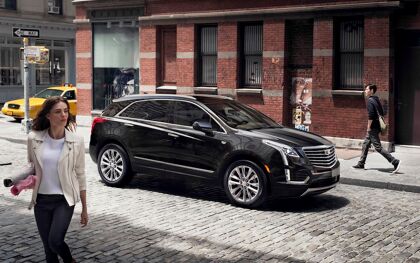 El Cadillac XT5 posa en Nueva York