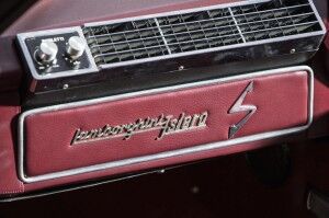 Lamborghini Islero S 1969 Roger Moore interior 04