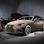Lexus IS Origami Car 02 150x150