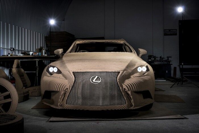 Lexus IS Origami Car 03
