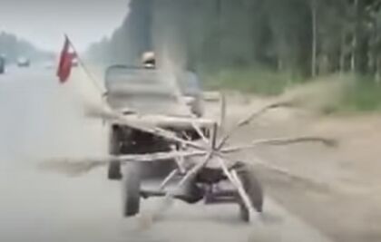 La máquina de barrer más ingeniosa que hayas visto jamás