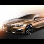 BMW Compact Sedan Concept 2015 Bocetos 3 150x150