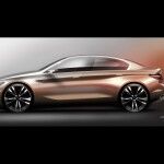 BMW Compact Sedan Concept 2015 Bocetos 4 150x150