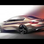 BMW Compact Sedan Concept 2015 Bocetos 5 150x150