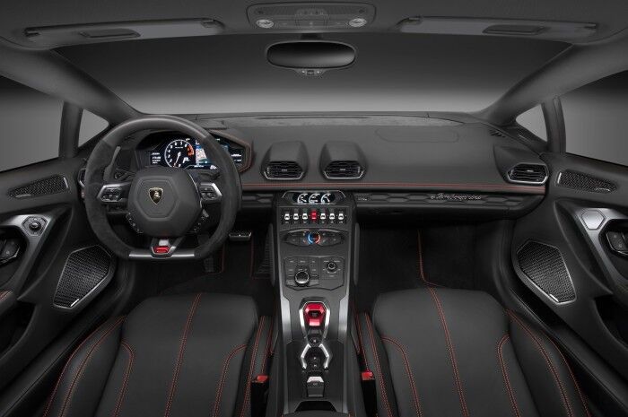 Lamborghini Huracan LP 580-2 2015 interior 01