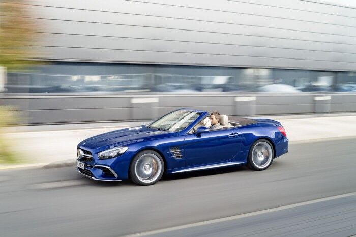 Mercedes-AMG SL 65, Brilliantblau Mercedes-AMG SL 65, brilliant blue