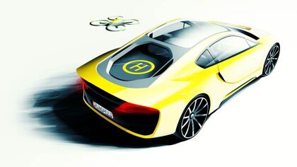 Rinspeed Ethos, con un dron de compañero de viaje