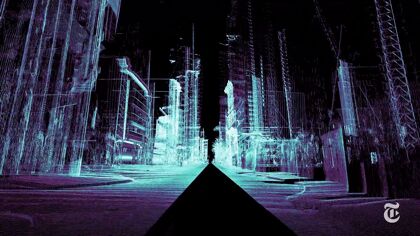 Así es el mundo virtual de los coches autónomos