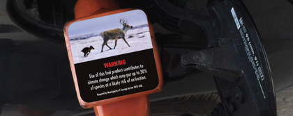 Concienciar sobre el cambio climático en la gasolinera