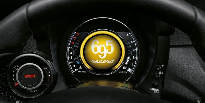 Abarth 695 biposto record
