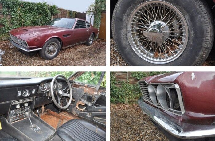 Aston Martin DBS abandonado 03