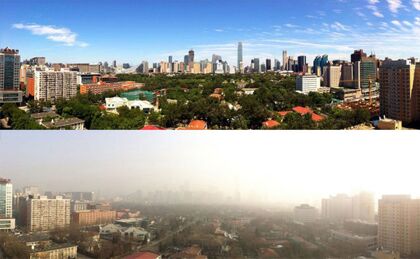 Así funcionaron las restricciones de tráfico en Pekín