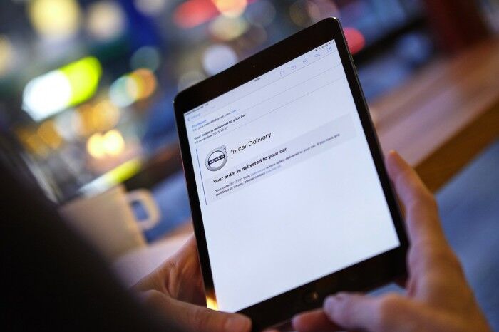 Volvo In-car Delivery