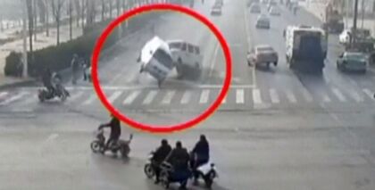 ¿Coches que levitan en China? Hay explicación