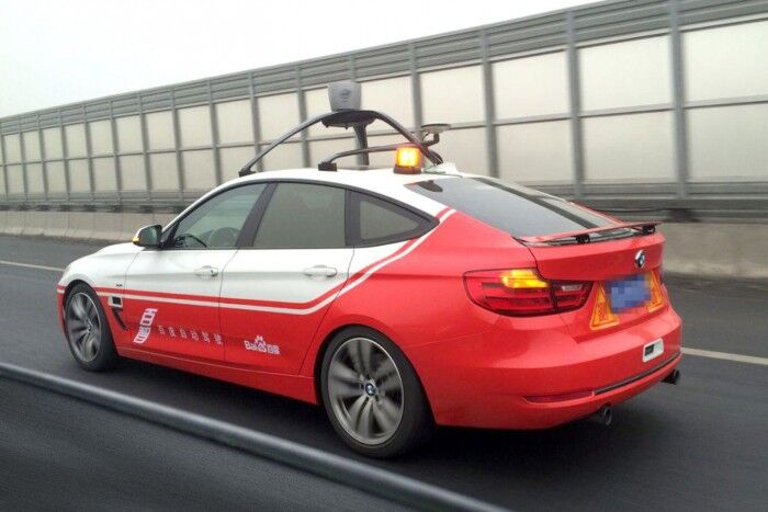 baidu coche autonomo