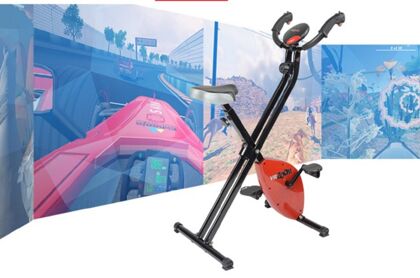 Bicicleta virtual VirZoom, pedalear como en un Fórmula 1