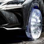 Lexus Nx Rides On The Worlds Coolest Wheels Crafted In Solid Ice Lexus Nx Ice Tyres 1593 150x150