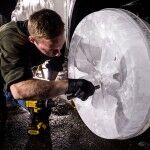 Lexus Teamed Up With Lasercut Works Which Also Assisted With The Cardboard Car And Ice Sculptors From Hamilton Ice Sculpture To Create The Ice Wheels 150x150