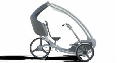 ¿Veremos en las ciudades este triciclo eléctrico autónomo?