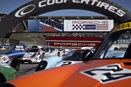 La vuelta a Laguna Seca en 20 Porsche de competición