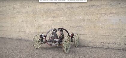 VertiGo, el vehículo de Disney que repta por las paredes