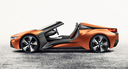 BMW i8 Roadster: una primera mirada