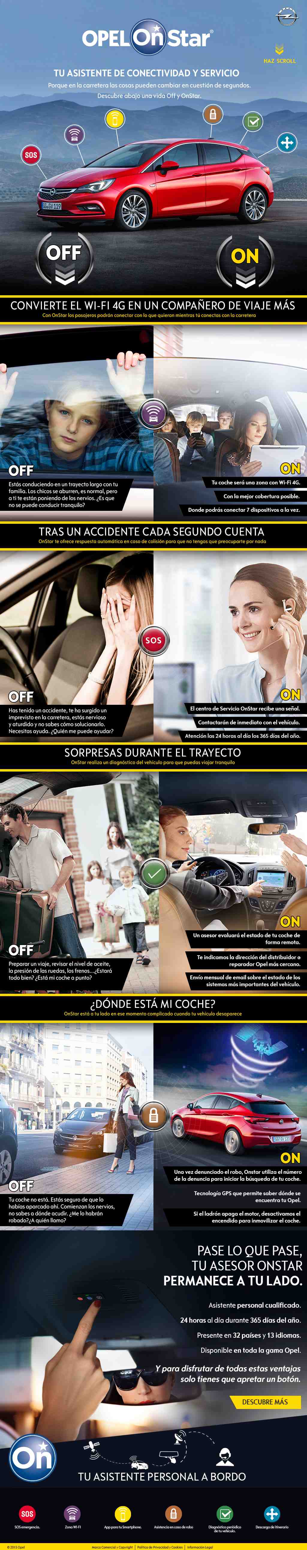 infografia Opel OnStar