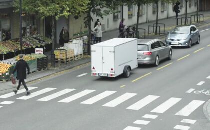 Así de perplejos deja a los noruegos el Volkswagen Trailer Assist