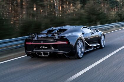 A pesar de lo que se dice, parece que el Bugatti Chiron también es bueno en curvas