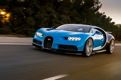 Así pasa el Bugatti Chiron de 0 a 300 km/h en 13,1 segundos sin despeinarse