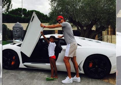 Los coches que luce Cristiano Ronaldo en Instagram