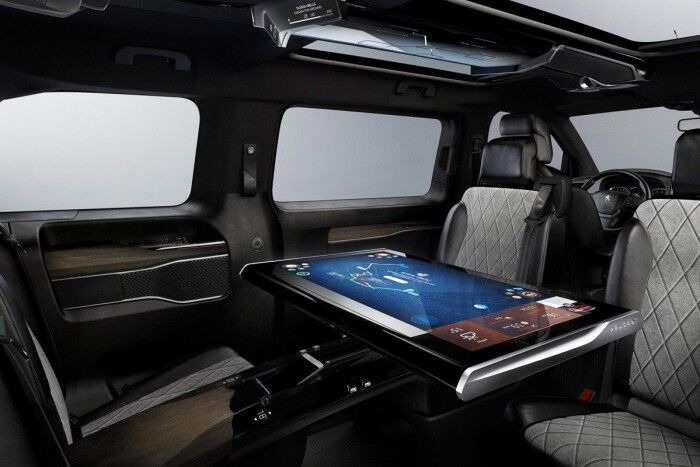 Peugeot Traveller i-Lab Concept 2016 interior 02