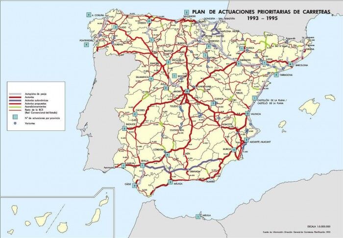 Plan Director de Infraestructuras 1993