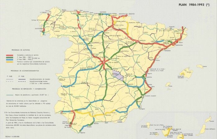 Plan de Carreteras 1985