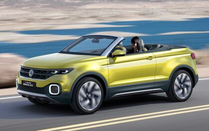 Volkswagen T-Cross Breeze Concept ¿un pequeño SUV cabrio?