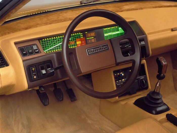 Volvo Tundra Concept 1979 cuadro de mandos