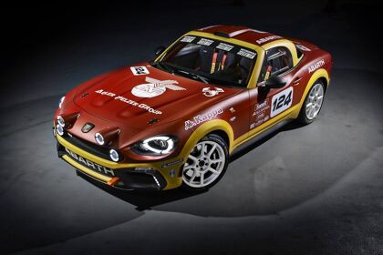 Abarth 124 rally, aquí viene al rey de las cunetas