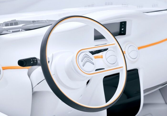 Citroën E-MEHARI by Courreges Concept 2016 interior 01