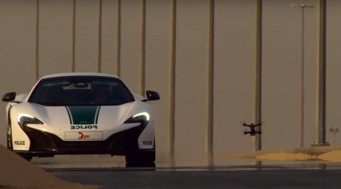 Drone vS McLaren