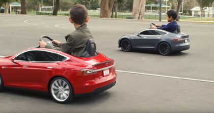 Tesla Model S para niños, el juguete más exclusivo del mundo