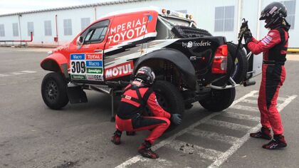 El cambio de neumáticos en competición que no te dejará indiferente