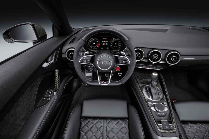 Audi TT RS Roadster 2016 Cockpit