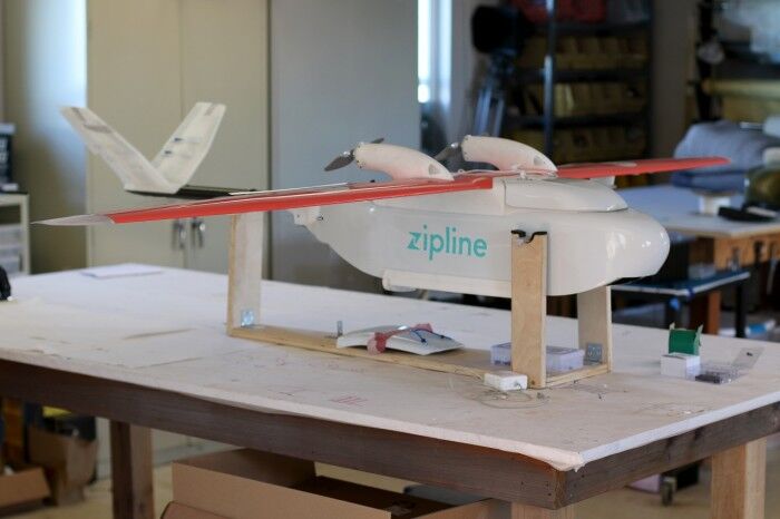 Dron Zipline prototipo