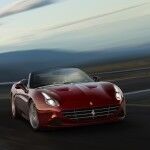 Ferrari en la carretera